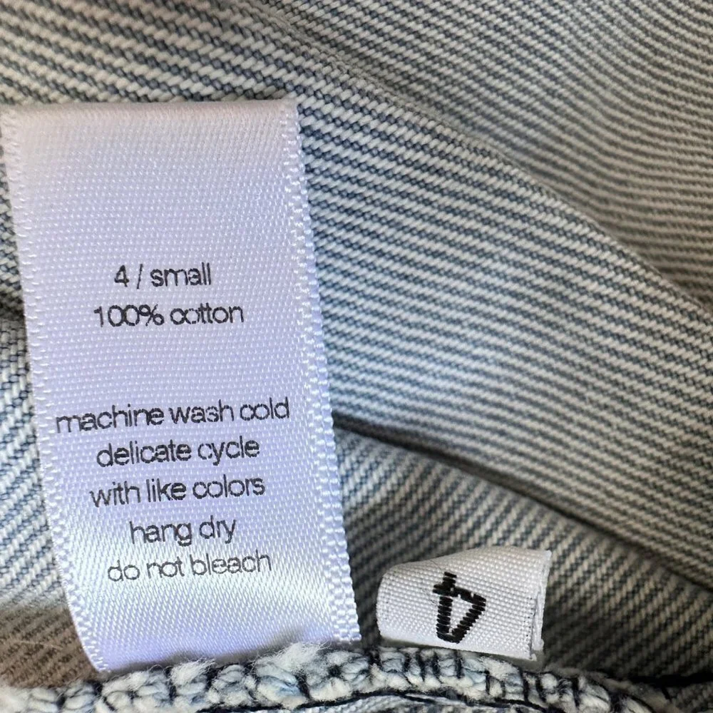 Women's SELVA NEGRA Size S Lucille Jacket, Sea Salt Pockets Ruffle $300 - Picture 11 of 16